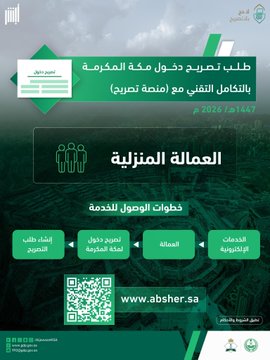 خطوة بخطوة.. طريقة إصدار تصريح دخول مكة لحج 1447 بسهولة عبر منصة تصريح