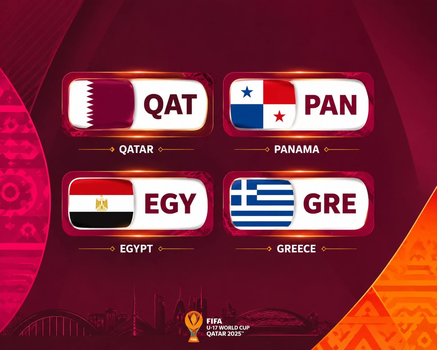قرعة كأس العالم تحت 17 سنة 2026 تضع منتخب مصر في مجموعة نارية مع قطر وبنما واليونان.. تفاصيل المواجهات الكاملة
